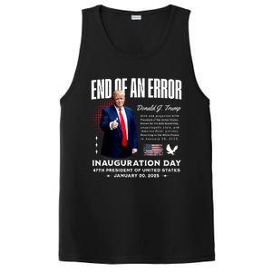 End Of An Error Trump Inauguration Day Memorabilia PosiCharge Competitor Tank