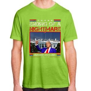 Ending Of A Nightmare January 20th 2025 Donald Trump Adult ChromaSoft Performance T-Shirt