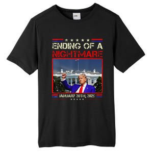 Ending Of A Nightmare January 20th 2025 Donald Trump Tall Fusion ChromaSoft Performance T-Shirt