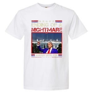 Ending Of A Nightmare January 20th 2025 Donald Trump Garment-Dyed Heavyweight T-Shirt