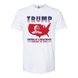 Ending Of A Nightmare January 20th Inauguration Day 2025 Softstyle CVC T-Shirt