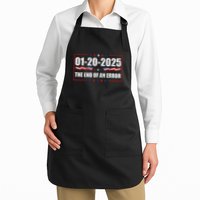 End Of An Error January 20 2025 Inauguration Trump Full-Length Apron With Pockets