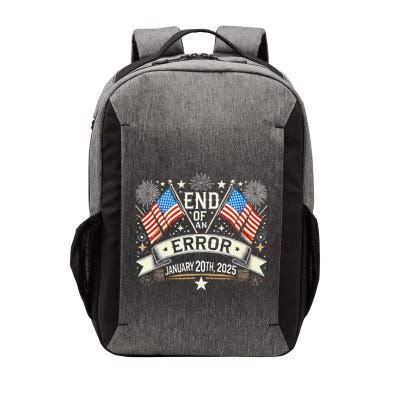 End Of An Error January 20 2025 Inauguration Trump Vector Backpack
