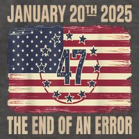 End Of An Error On January 20 2025 Inauguration Day Vector Backpack