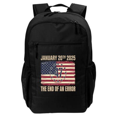 End Of An Error On January 20 2025 Inauguration Day Daily Commute Backpack