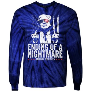 Ending Of A Nightmare January 20th 2025 Tie-Dye Long Sleeve Shirt