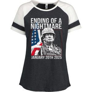 Ending Of A Nightmare January 20th 2025 January 20th 2025 End Of A Nightmare Enza Ladies Jersey Colorblock Tee