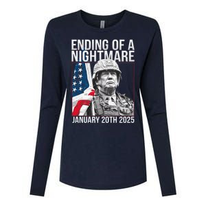 Ending Of A Nightmare January 20th 2025 January 20th 2025 End Of A Nightmare Womens Cotton Relaxed Long Sleeve T-Shirt