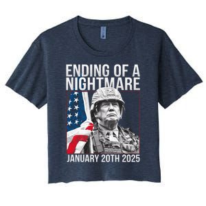 Ending Of A Nightmare January 20th 2025 January 20th 2025 End Of A Nightmare Women's Crop Top Tee