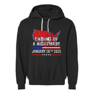 Ending Of A Nightmare January 20th 2025 Garment-Dyed Fleece Hoodie