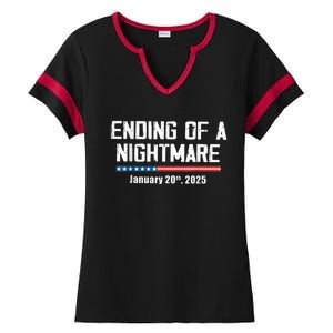 Ending Of A Nightmare January 20th 2025 Ladies Halftime Notch Neck Tee