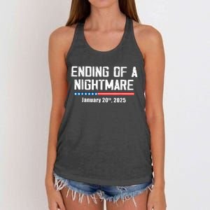 Ending Of A Nightmare January 20th 2025 Women's Knotted Racerback Tank