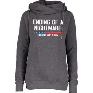 Ending Of A Nightmare January 20th 2025 Womens Funnel Neck Pullover Hood