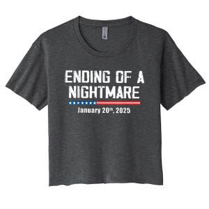 Ending Of A Nightmare January 20th 2025 Women's Crop Top Tee