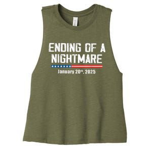 Ending Of A Nightmare January 20th 2025 Women's Racerback Cropped Tank