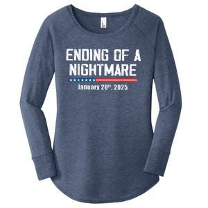 Ending Of A Nightmare January 20th 2025 Women's Perfect Tri Tunic Long Sleeve Shirt