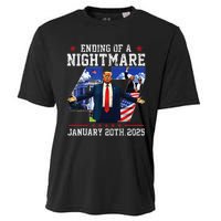 Ending Of A Nightmare January 20th 2025 47th President Trump Gift Cooling Performance Crew T-Shirt