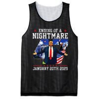 Ending Of A Nightmare January 20th 2025 47th President Trump Gift Mesh Reversible Basketball Jersey Tank