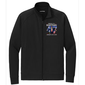 Ending Of A Nightmare January 20th 2025 47th President Trump Gift Stretch Full-Zip Cadet Jacket