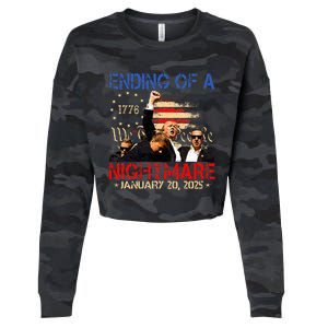 Ending Of A Nightmare January 20th 2025 Inauguration Day Cropped Pullover Crew