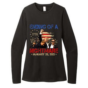 Ending Of A Nightmare January 20th 2025 Inauguration Day Womens CVC Long Sleeve Shirt