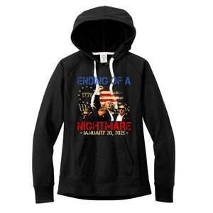 Ending Of A Nightmare January 20th 2025 Inauguration Day Women's Fleece Hoodie