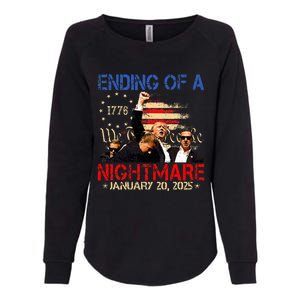 Ending Of A Nightmare January 20th 2025 Inauguration Day Womens California Wash Sweatshirt