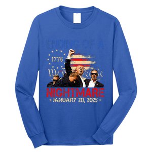 Ending Of A Nightmare January 20th 2025 Inauguration Day Long Sleeve Shirt