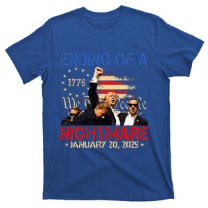 Ending Of A Nightmare January 20th 2025 Inauguration Day T-Shirt