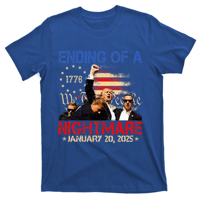 Ending Of A Nightmare January 20th 2025 Inauguration Day T-Shirt