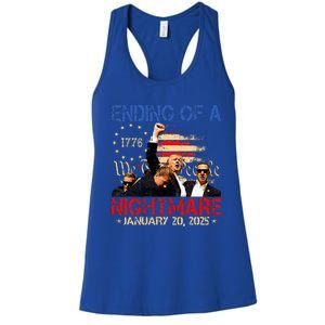 Ending Of A Nightmare January 20th 2025 Inauguration Day Women's Racerback Tank