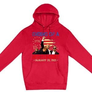 Ending Of A Nightmare January 20th 2025 Inauguration Day Premium Pullover Hoodie