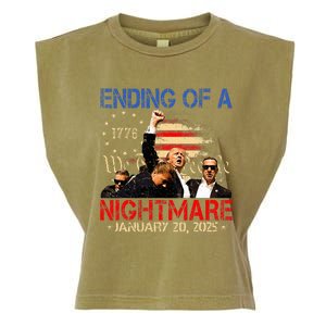 Ending Of A Nightmare January 20th 2025 Inauguration Day Garment-Dyed Women's Muscle Tee