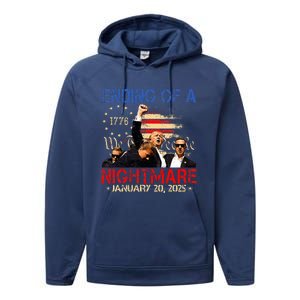 Ending Of A Nightmare January 20th 2025 Inauguration Day Performance Fleece Hoodie