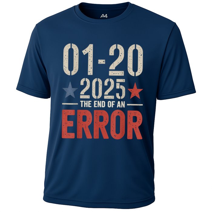 End Of An Error On January 20 2025 Inauguration Day Cooling Performance Crew T-Shirt