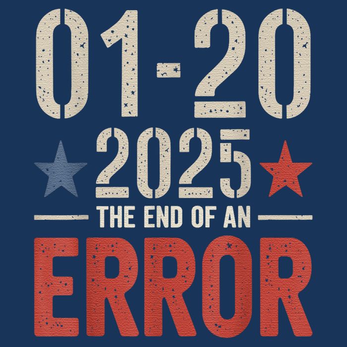 End Of An Error On January 20 2025 Inauguration Day Flat Bill Trucker Hat