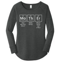 Elements Of A Mother | Mom Funny Mothersday Gift | Womens Women's Perfect Tri Tunic Long Sleeve Shirt