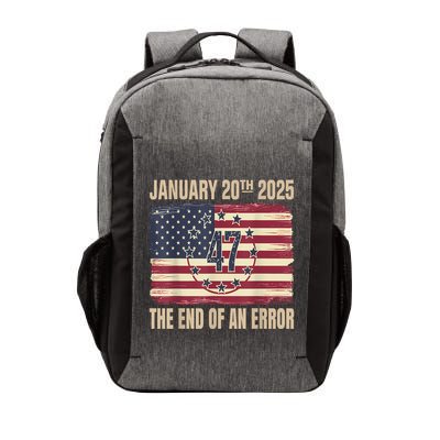 End Of An Error On January 20 2025 Inauguration Day Vector Backpack