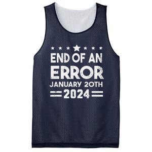 End Of An Error January 20th 2024 Trump Inauguration Day Mesh Reversible Basketball Jersey Tank