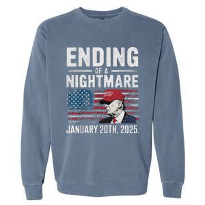 Ending Of A Nightmare January 20 2025 Garment-Dyed Sweatshirt