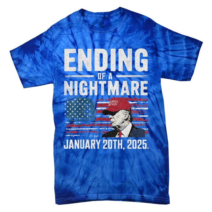 Ending Of A Nightmare January 20 2025 Tie-Dye T-Shirt