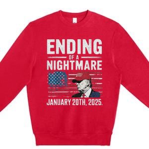 Ending Of A Nightmare January 20 2025 Premium Crewneck Sweatshirt