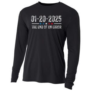 End Of An Error January 20 2025 Inauguration Trump Cooling Performance Long Sleeve Crew