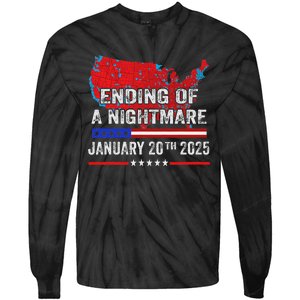 Ending Of A Nightmare January 20th 2025 Tie-Dye Long Sleeve Shirt