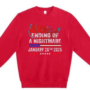 Ending Of A Nightmare January 20th 2025 Premium Crewneck Sweatshirt