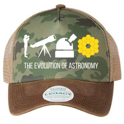 Evolution Of Astronomy Telescope James Webb Space Telescope Gift Legacy Tie Dye Trucker Hat