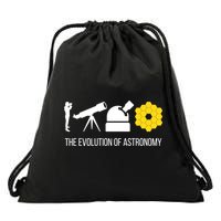 Evolution Of Astronomy Telescope James Webb Space Telescope Gift Drawstring Bag
