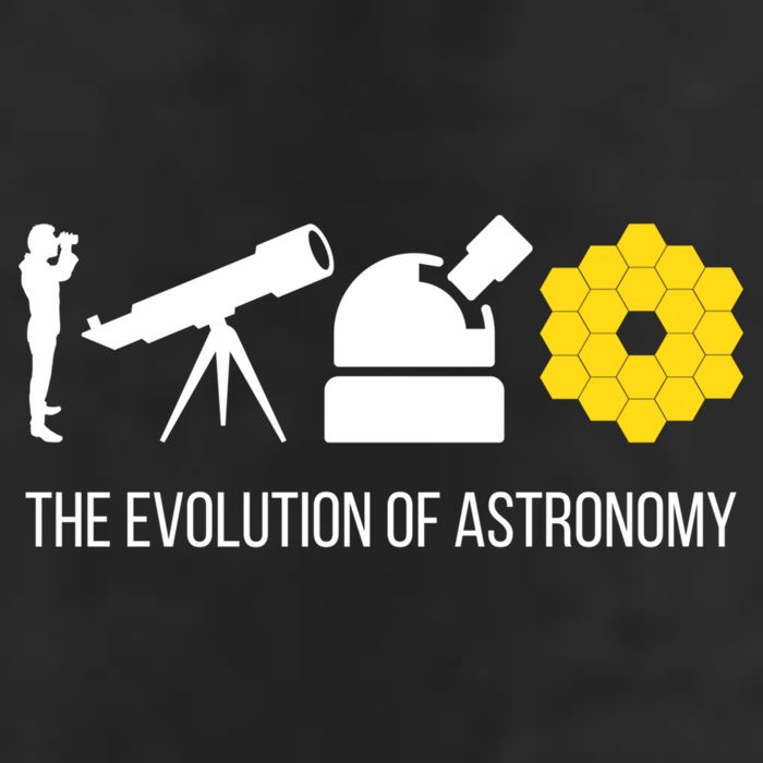 Evolution Of Astronomy Telescope James Webb Space Telescope Gift 25L Jumbo Tote