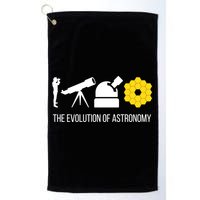 Evolution Of Astronomy Telescope James Webb Space Telescope Gift Golf Towel