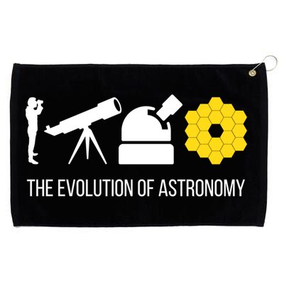 Evolution Of Astronomy Telescope James Webb Space Telescope Gift Grommeted Golf Towel